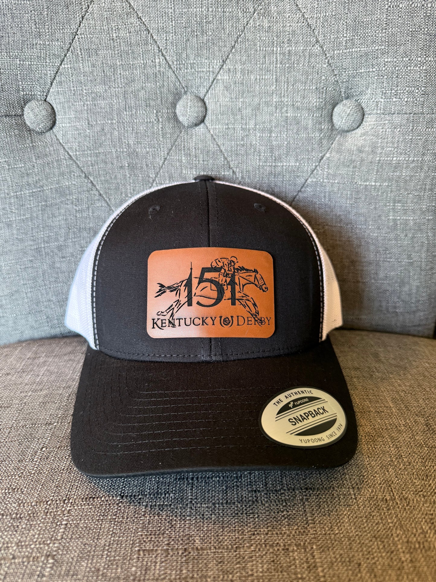 Customize your leather patch hat